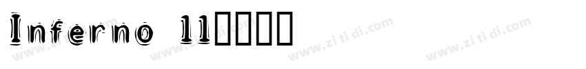 Inferno 11字体转换